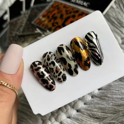 Semilac Nail transfer foil Wild Animals 17 – Image 5