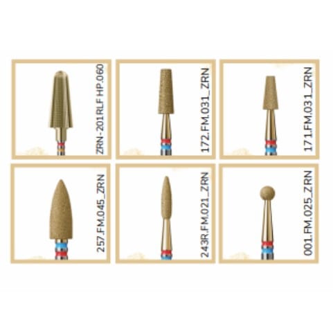Set DUO-BITS Golden Line - IQ Nails – Image 2