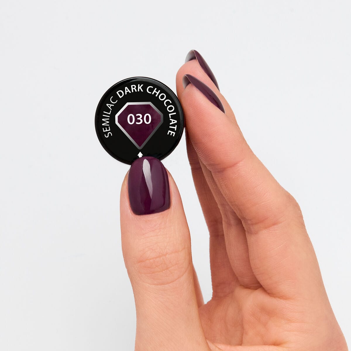 Semilac - Vernis semi-permanent Dark Chocolate 030 - 7ml – Image 2