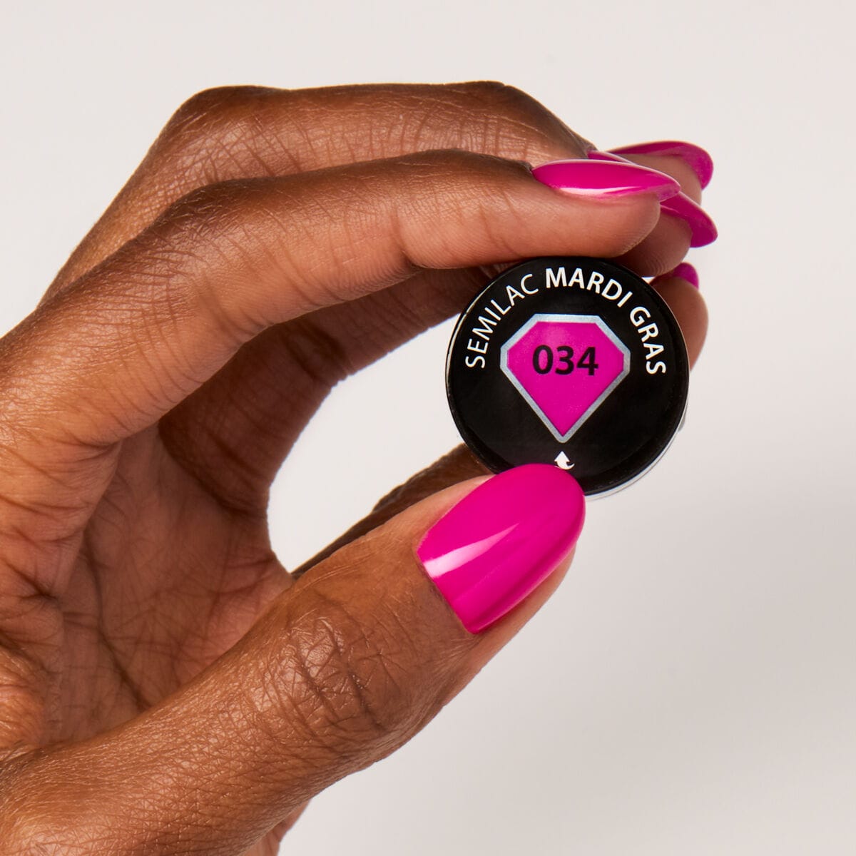 Semilac - Vernis semi-permanent Mardi gras 034 - 7ml – Image 2