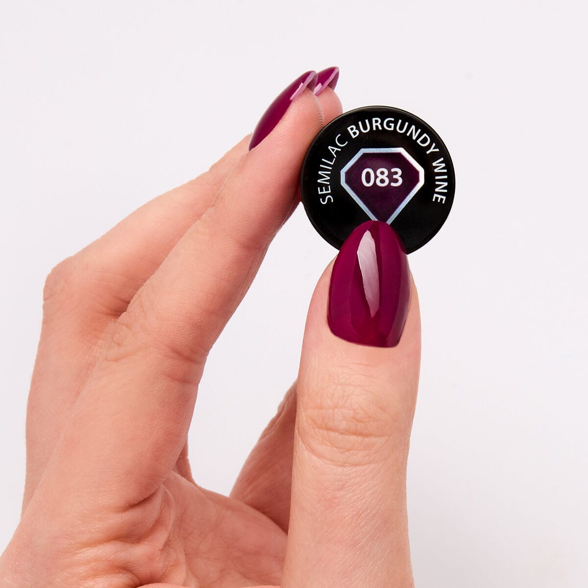 Semilac - Vernis semi-permanent Burgundy Wine 083 - 7ml – Image 2