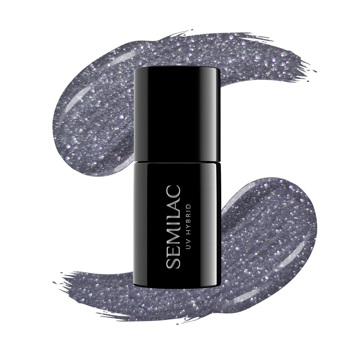 Semilac - Vernis semi-permanent Steel Gray 107 - 7ml