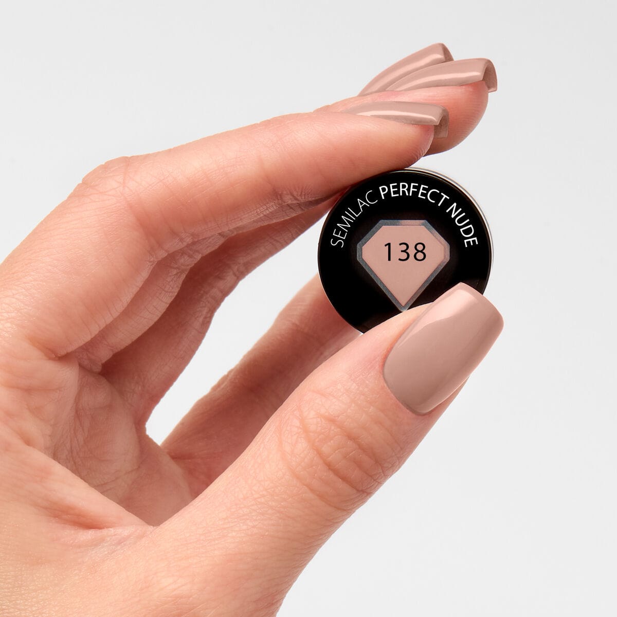 Semilac - Vernis semi-permanent Perfect Nude 138 - 7ml – Image 2