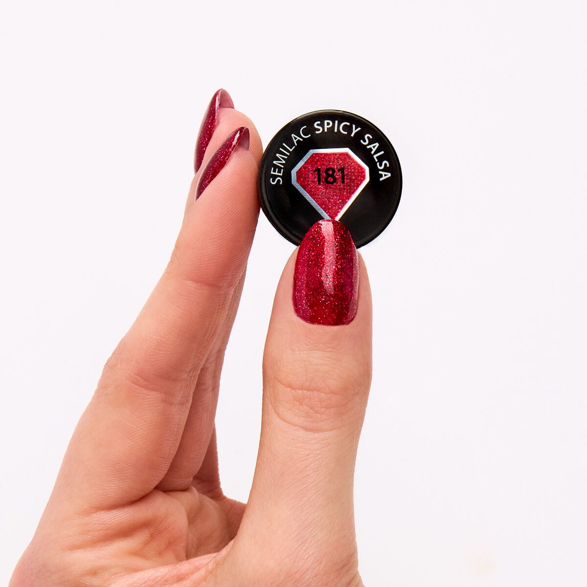 Semilac - Vernis semi-permanent Spicy Salsa 181 - 7ml – Image 2
