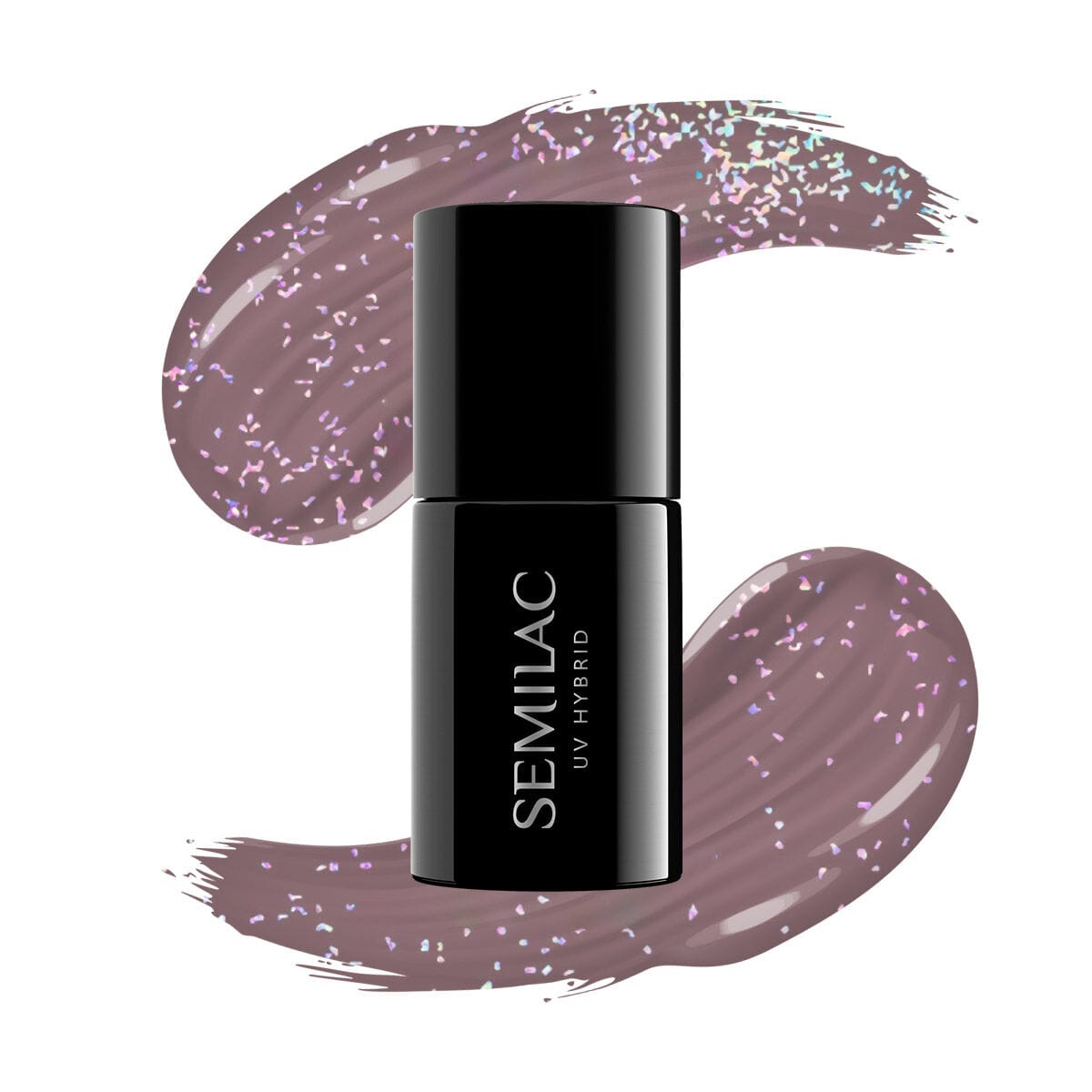 Semilac - Vernis semi-permanent Shimmer Dust Brown 322 - 7ml