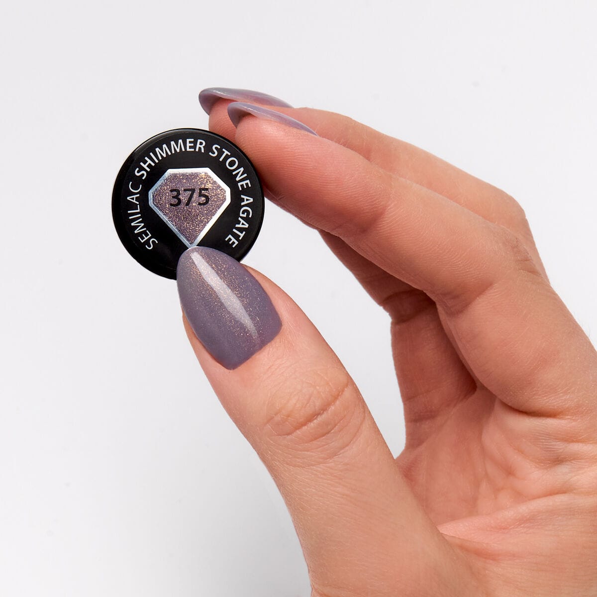 Semilac - Vernis semi-permanent Shimmer Stone Agate 375 - 7ml – Image 2