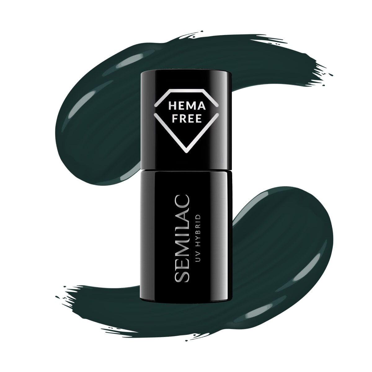 Semilac - Vernis semi-permanent Deep Forest Green 422 - 7ml