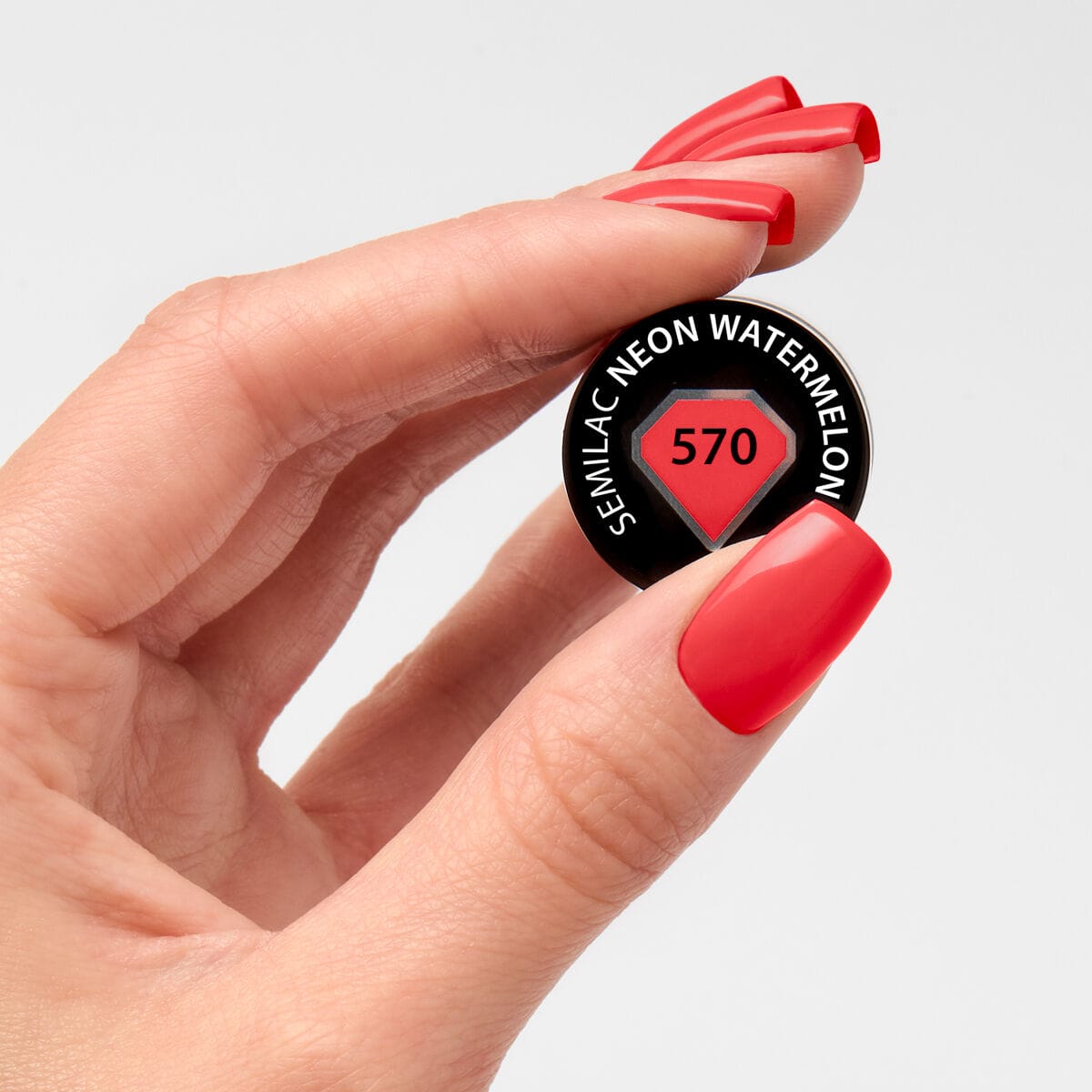 Semilac - Vernis semi-permanent Neon Watermelon 570 - 7ml – Image 2