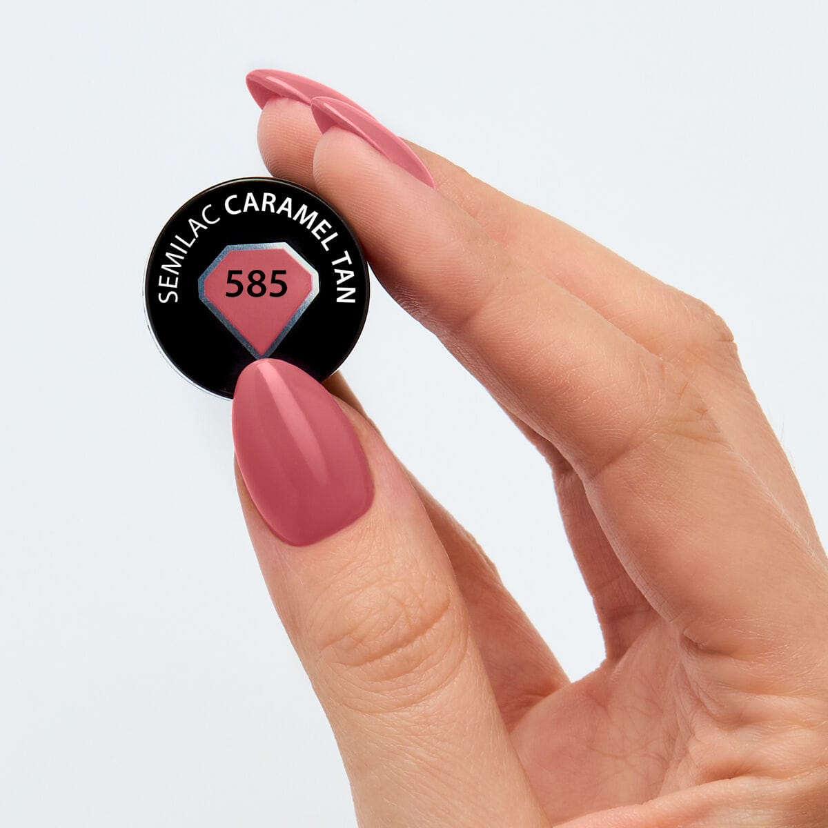 Semilac - Vernis semi-permanent Caramel Tan 585 - 7ml – Image 2