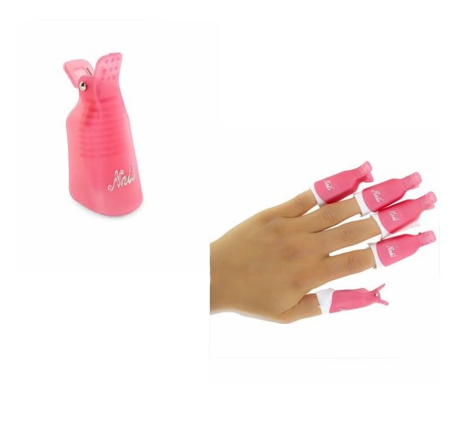 10 Pinces Dépose Vernis-semi permanent – Image 2