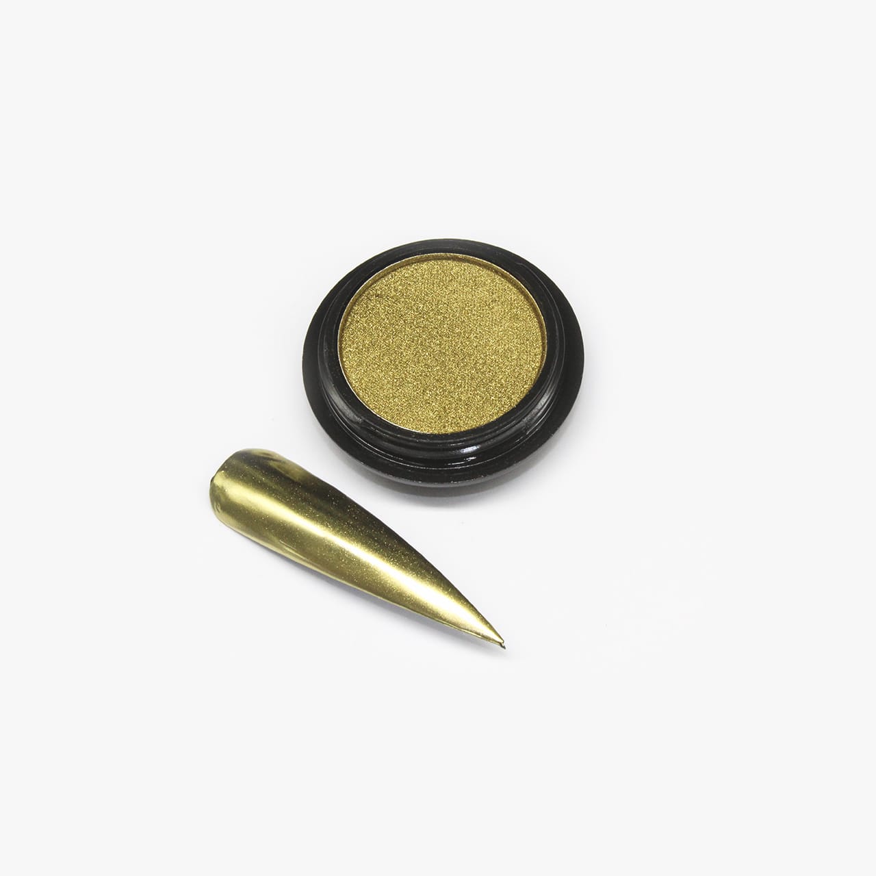 GEL.IT.UP - Poudre Nail Art - Heavy Metal Or Jaune