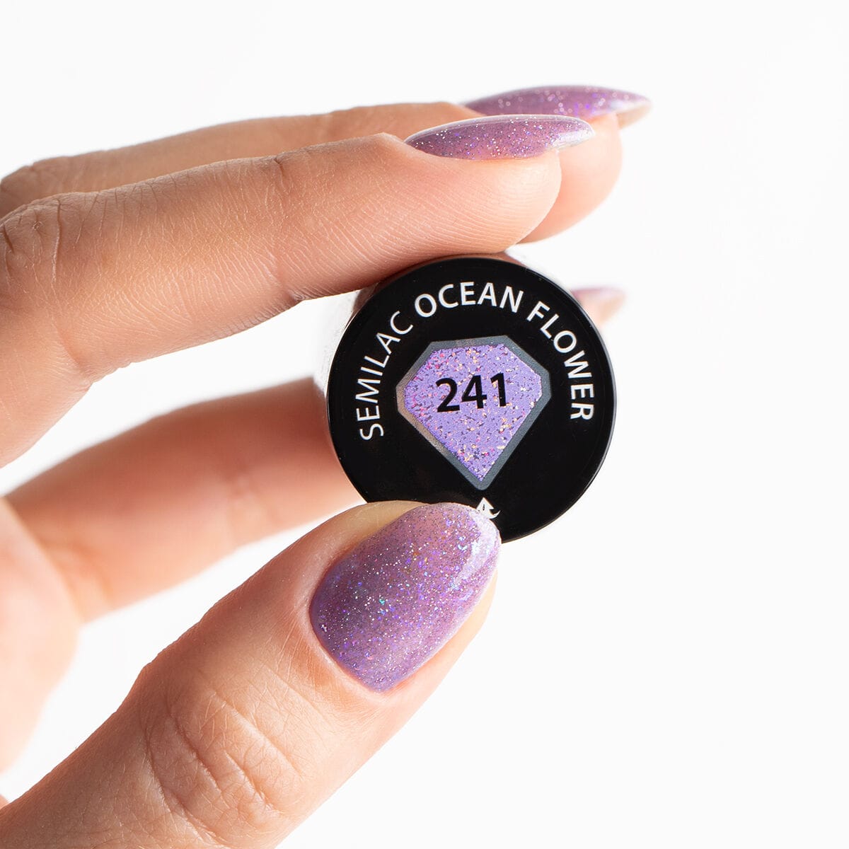 Semilac – Vernis semi-permanent 241 Ocean Flower – 7ml – Image 2