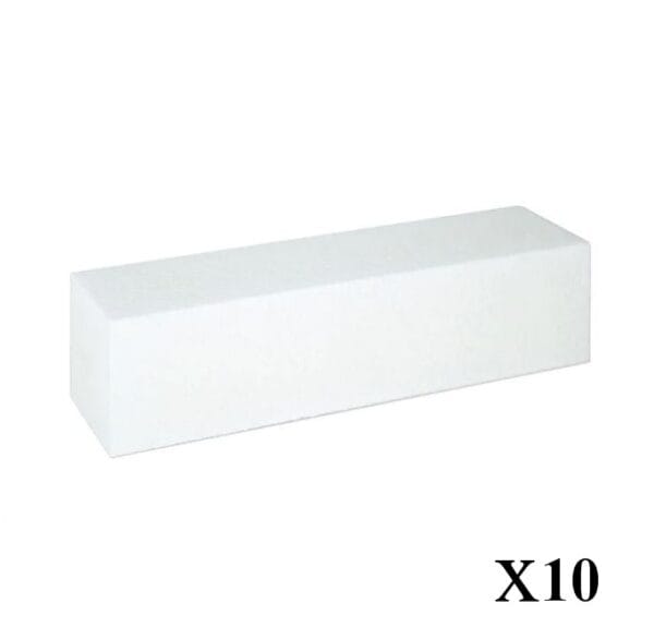 X10 Bloc Polissoir Blanc 100/100