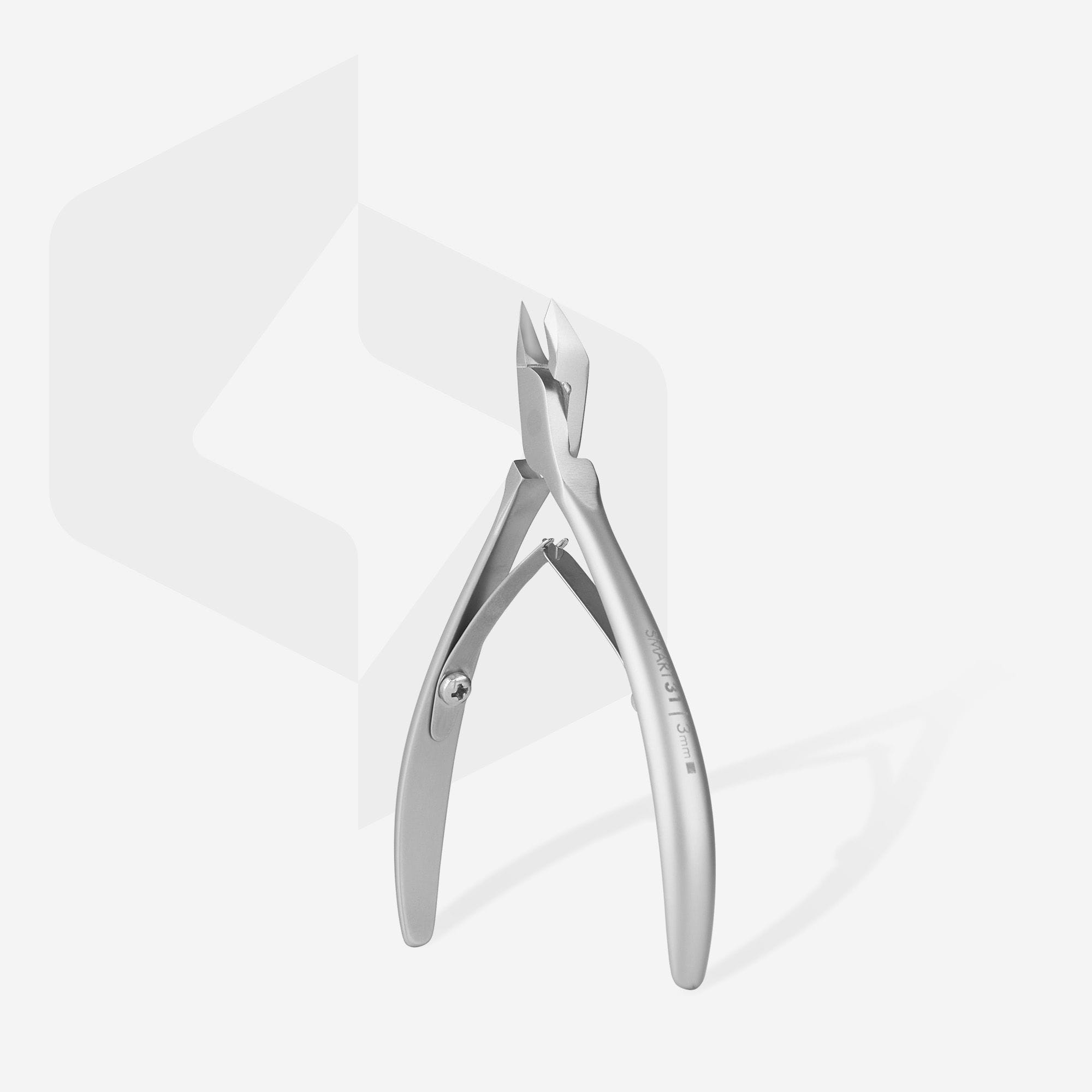Pince à cuticules professionnelle STALEKS PRO SMART 31, 3 mm – Image 3