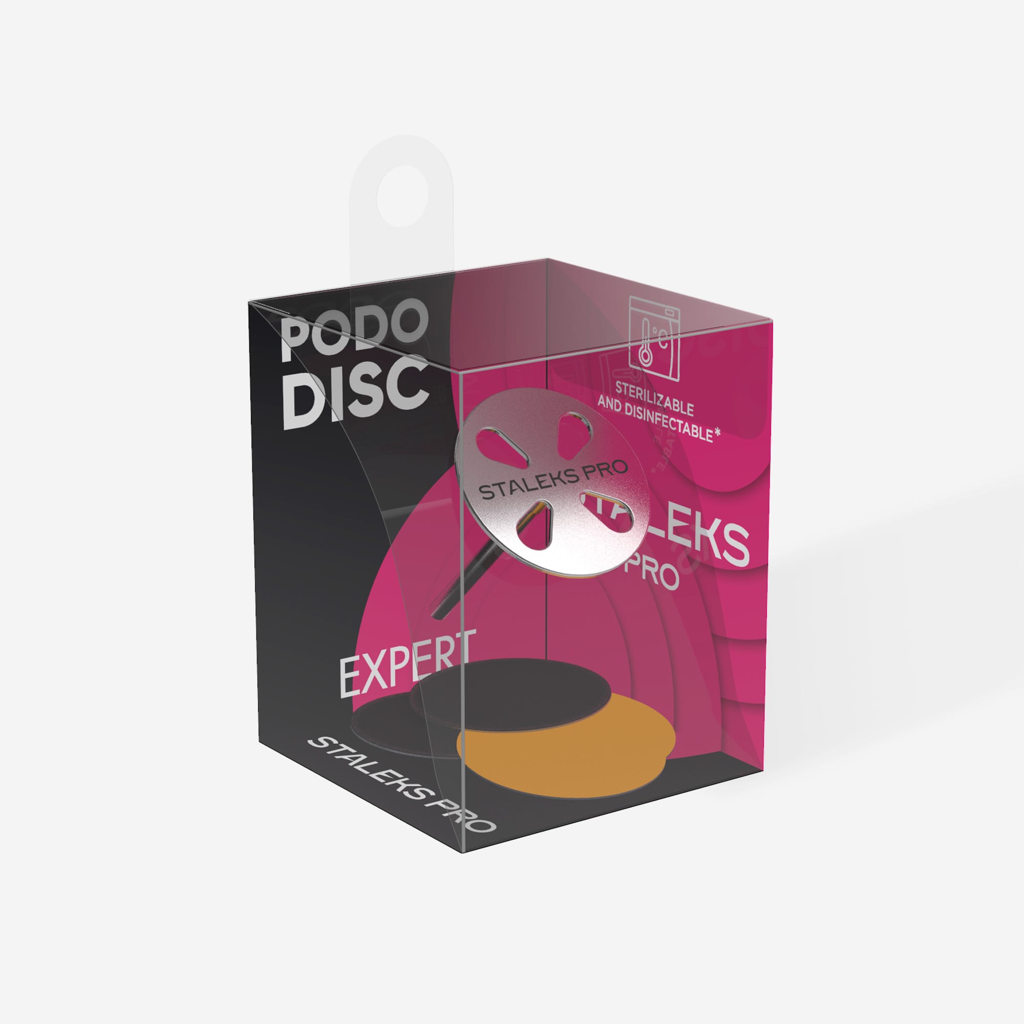 Set PODODISC STALEKS Pro M (20mm) + 5 recharges jetables grain 180