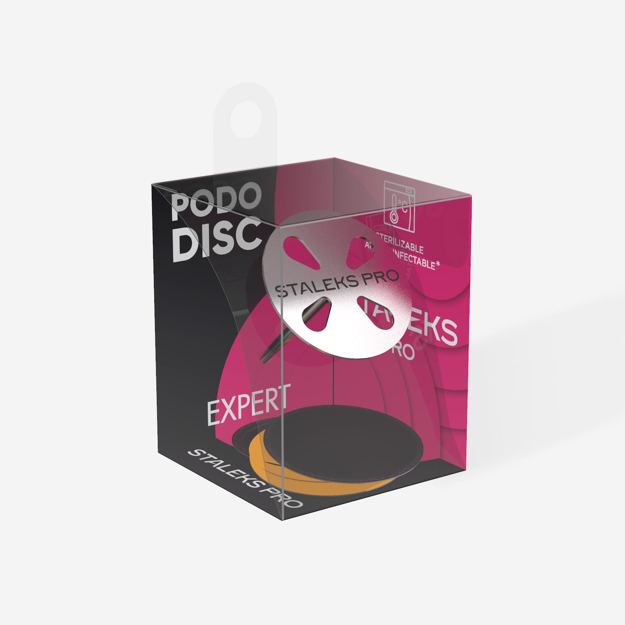 Set PODODISC STALEKS Pro L (25mm) + 5 recharges jetables grain 180
