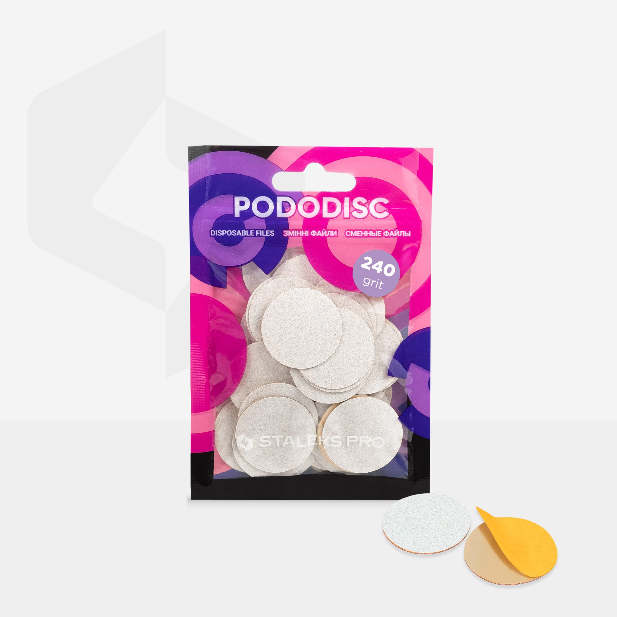 Recharges PODODISC STALEKS Pro L grain 240 (50 pc) – Image 3