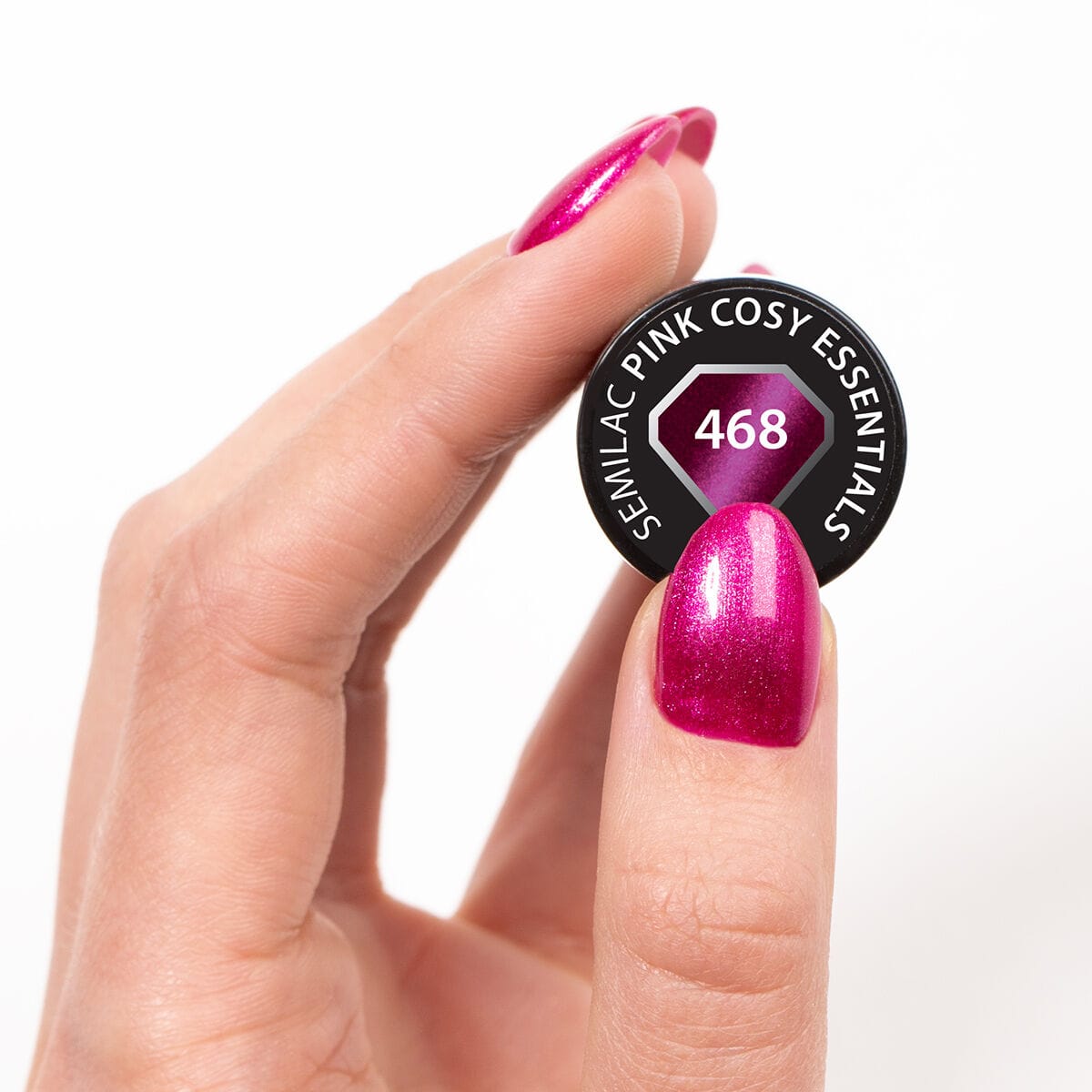 Semilac – Vernis semi-permanent 468 Pink Cosy Essentials - 7ml – Image 2
