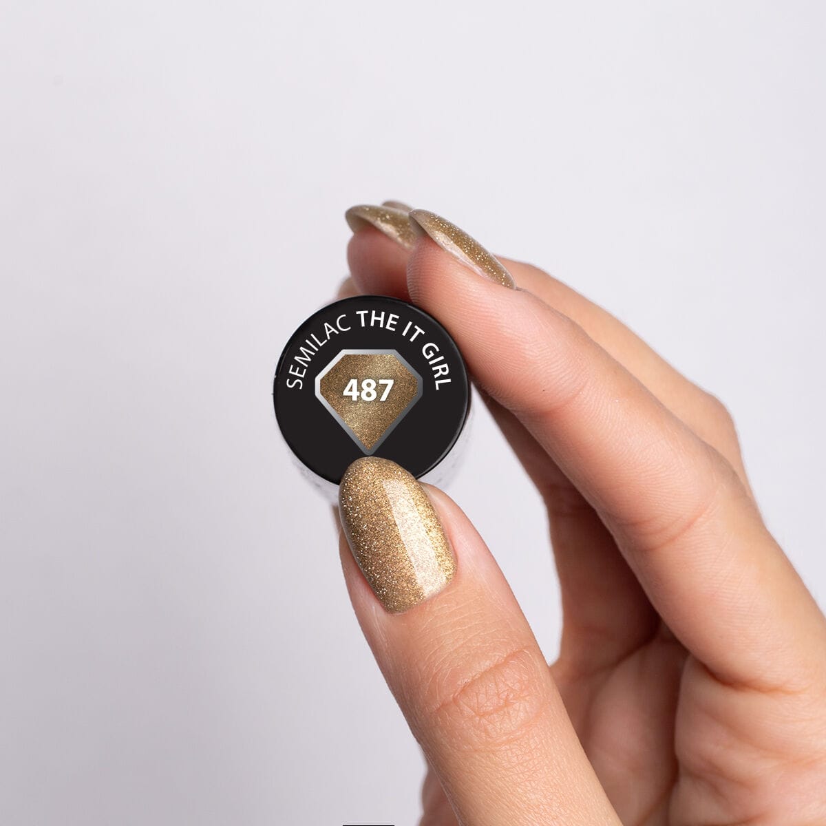 Semilac – Vernis semi-permanent 487 The It Girl 7 ml – Image 2