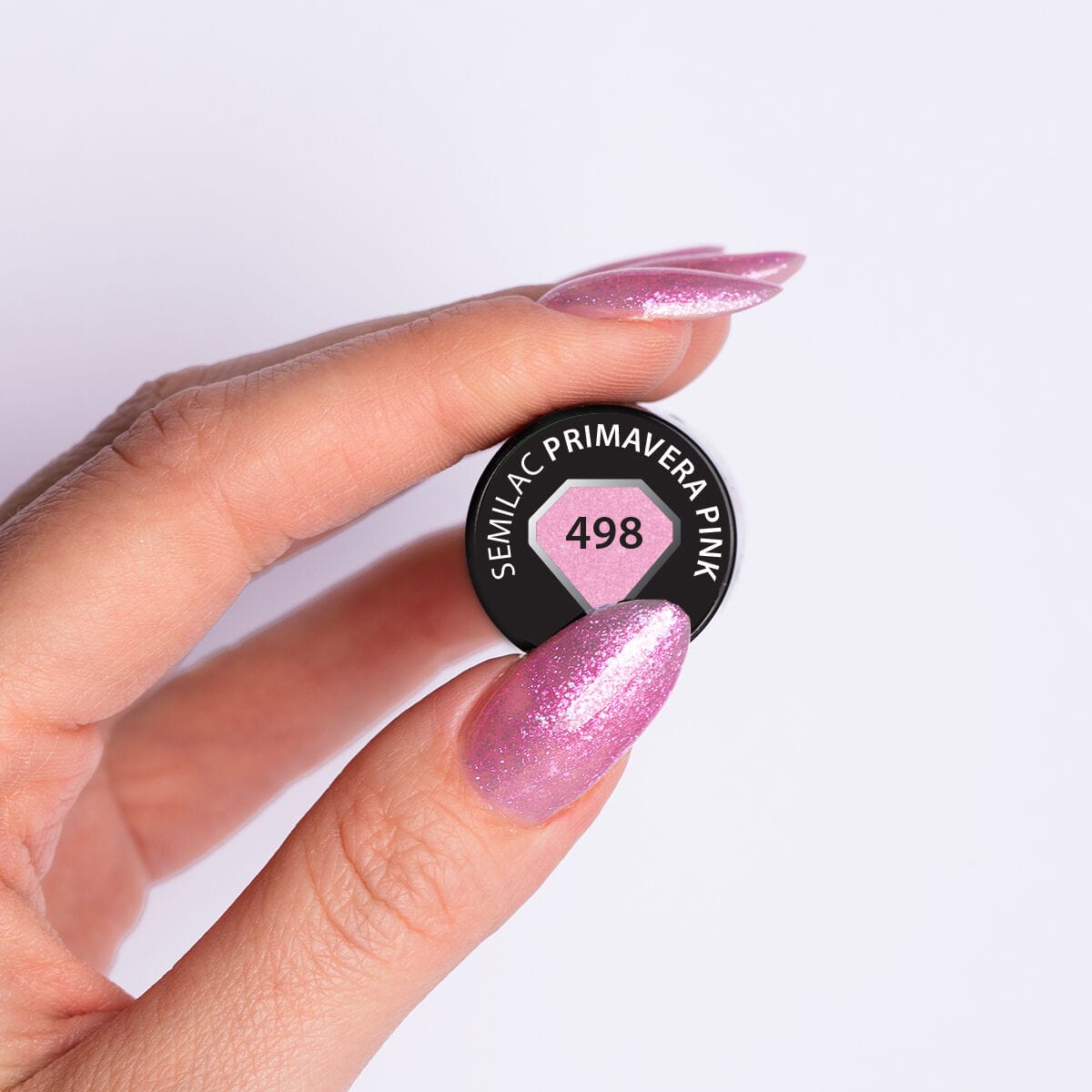 Semilac – Vernis semi-permanent 498 Primavera Pink 7 ml – Image 2