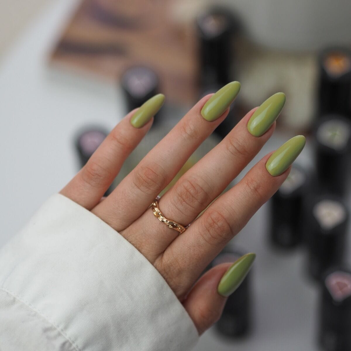 Semilac – Vernis semi-permanent 659 Matcha Latte - 7ml – Image 3