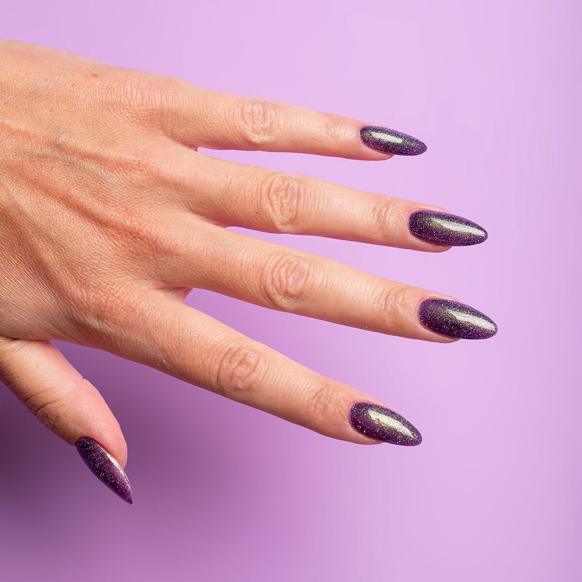 Semilac – Vernis semi-permanent 825 Cyber Violet - 7ml – Image 2