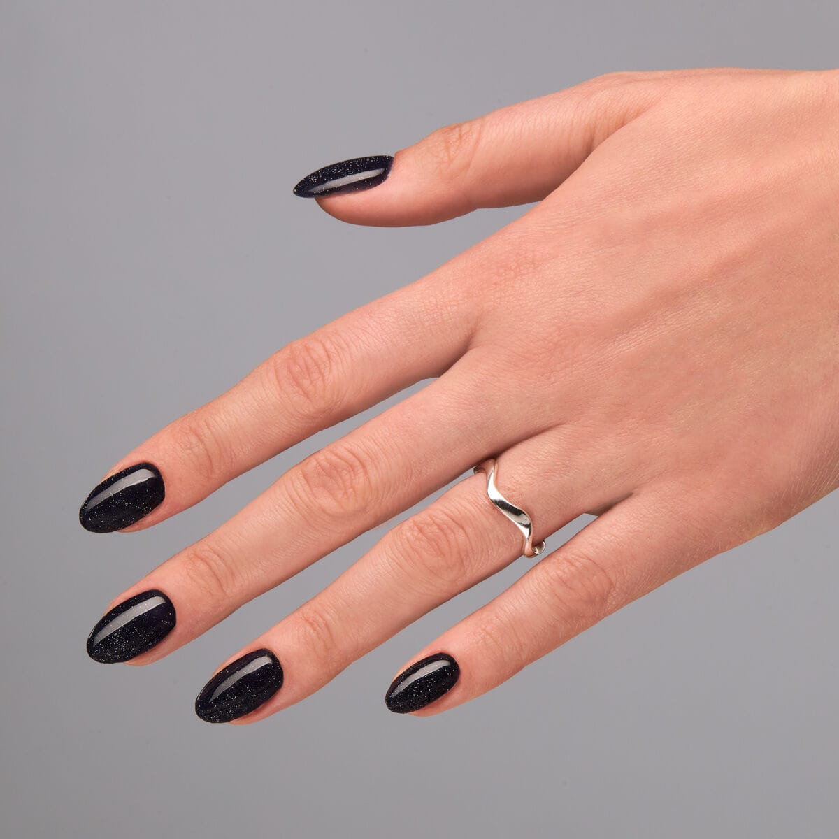 Semilac – Vernis semi-permanent A705 Black Opal - 7ml – Image 3