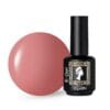 Flacon et Swatch de E-gel Melody 1 de Verin, un gel biab pour ongles naturel dans une couleur rose soutenu.