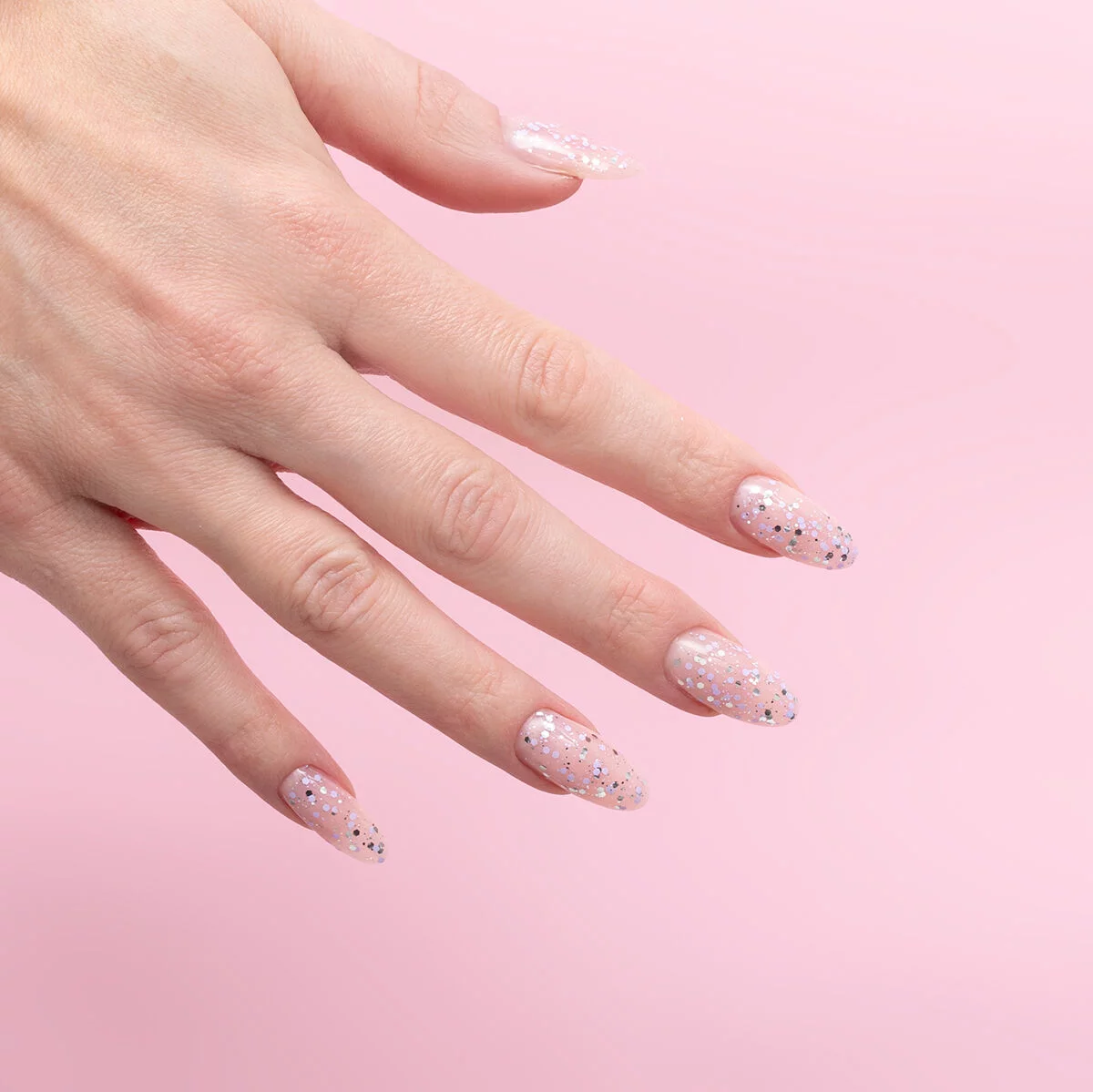 Semilac – Vernis semi-permanent 925 Argent et Violet Drops - 7ml – Image 3