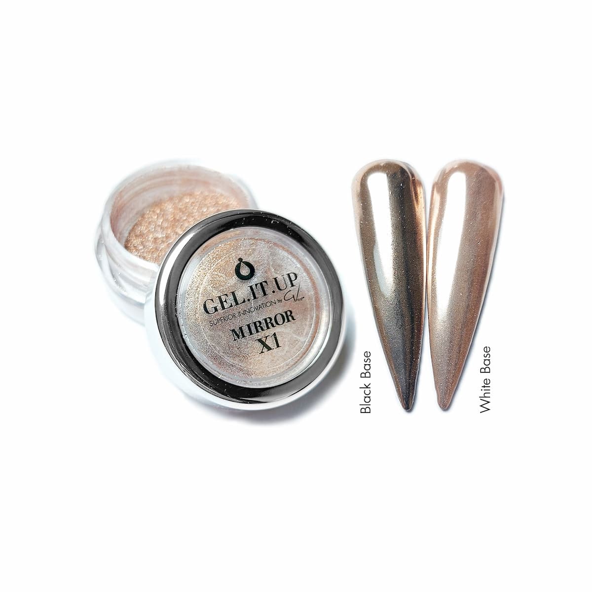 Gel It Up - Poudre Mirror X1 / Effet Miroir
