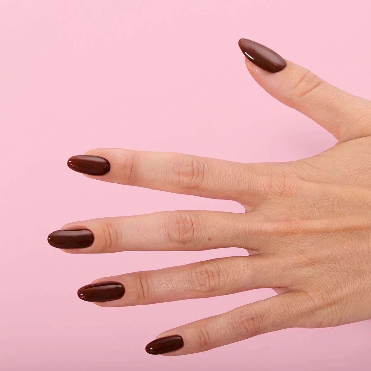 Manucure avec Semilac - Vernis semi-permanent 941 Hot Chocolate - 7 ml
