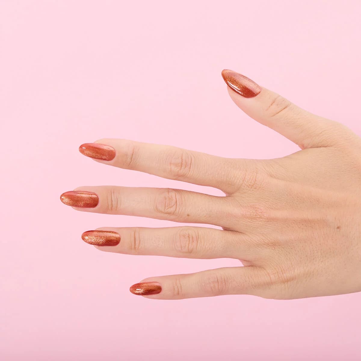 manucure avec Semilac - Vernis semi-permanent 944 Glazed Cinnamon - 7 ml