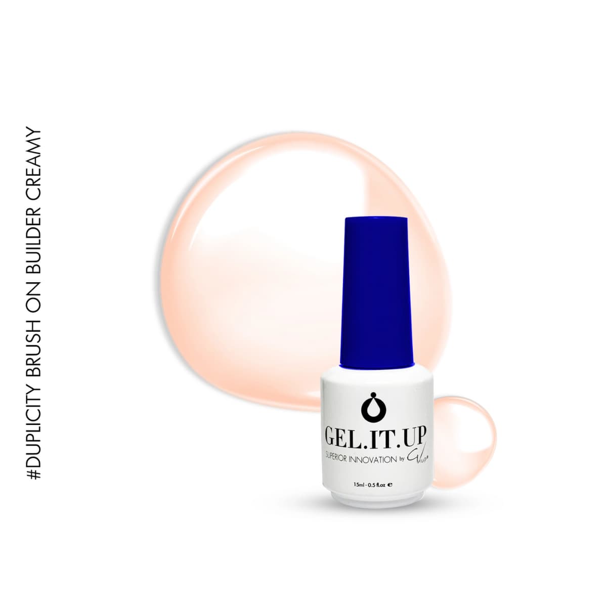 Gel It Up - Duplicity Brush on Builder Creamy - Biab Gel - 15ml