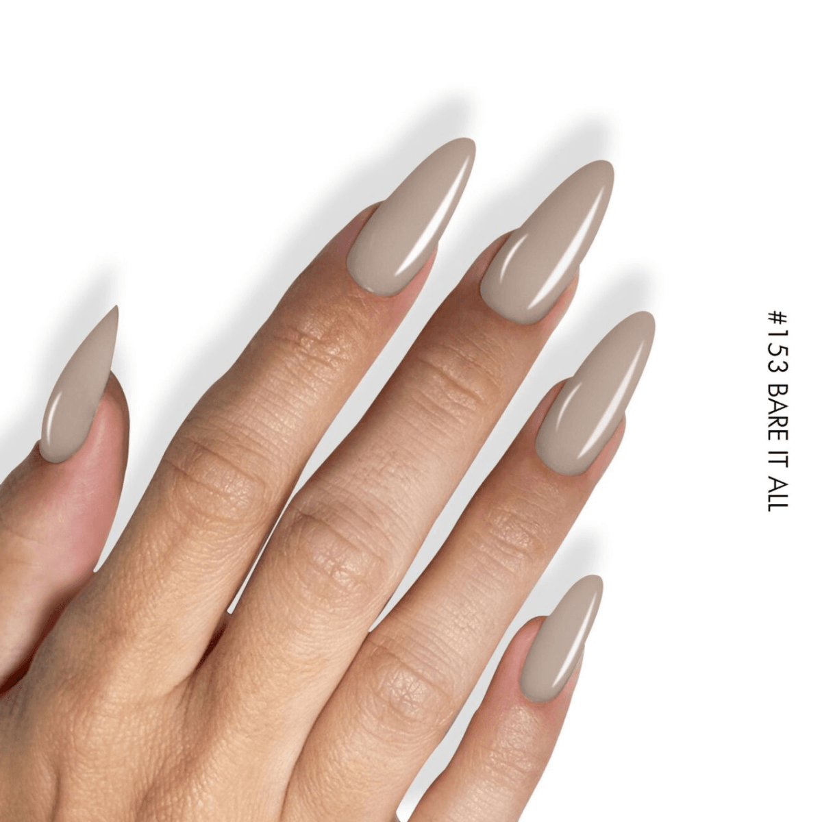 Manucure avec Gel It Up - Vernis semi-permanent UV/LED sans HEMA/DI-HEMA 153 Bare It All- 11ml