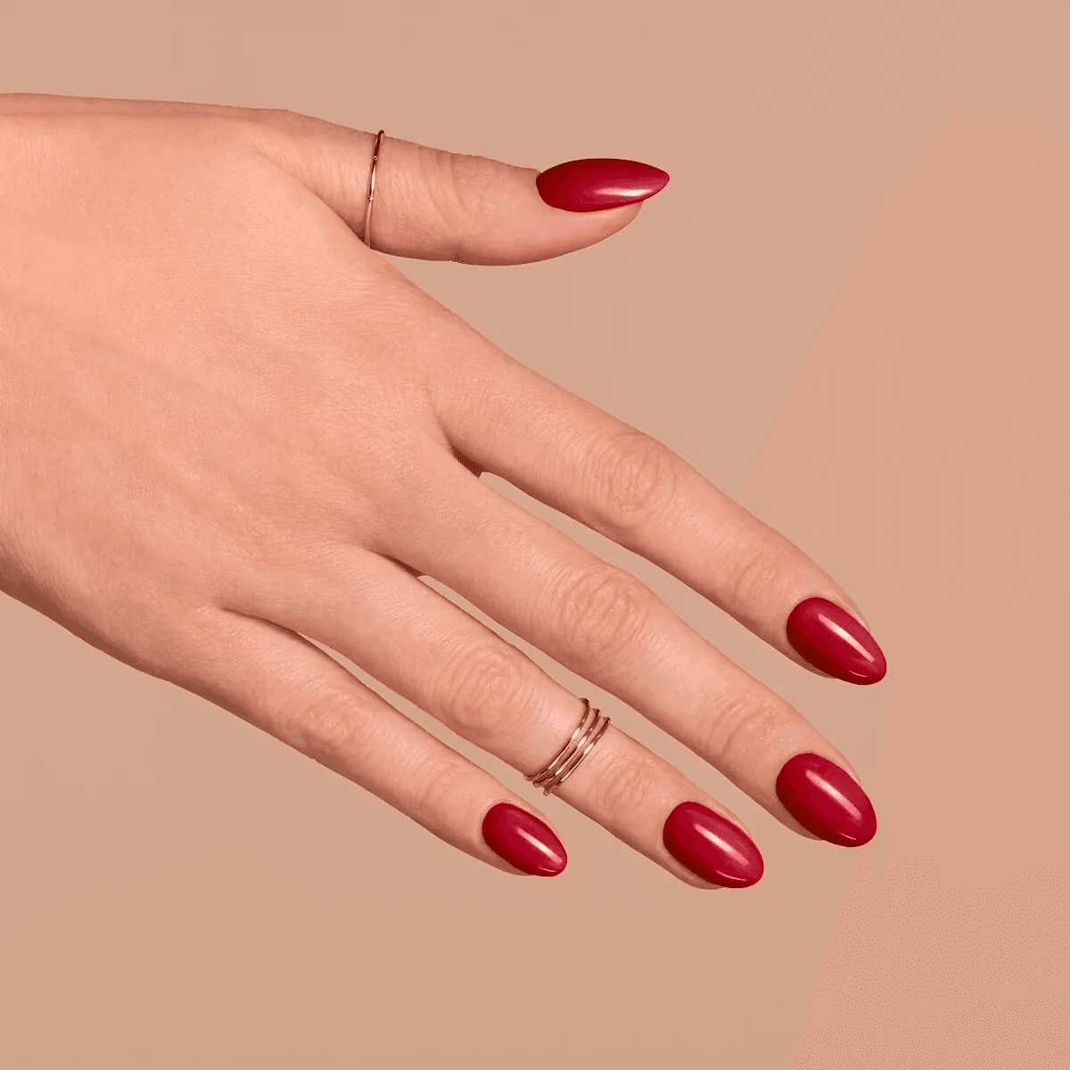 Manucure Semilac – Vernis semi-permanent UV/LED 345 Gorgeous Red – 7ml