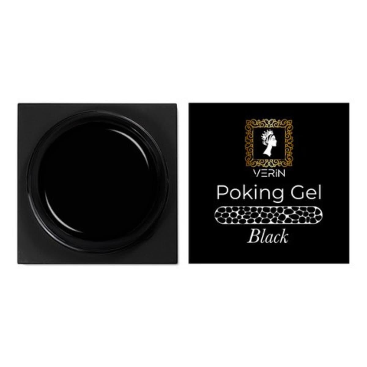 Verin - Gel design nail art – Poking Gel Black