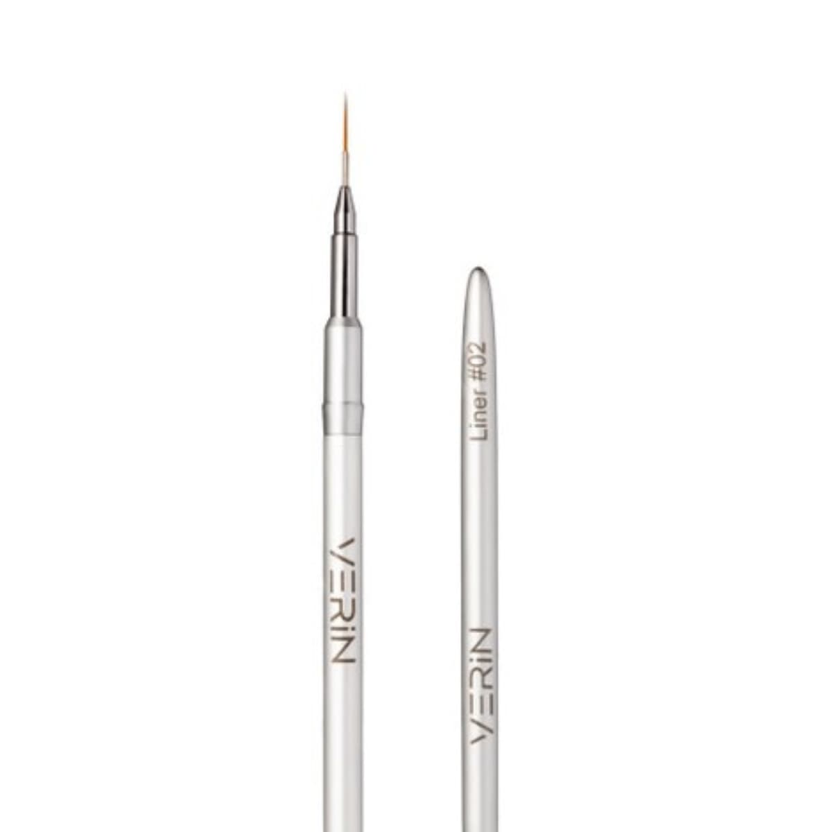 Verin – Pinceaux Liner #2 en poils synthétiques