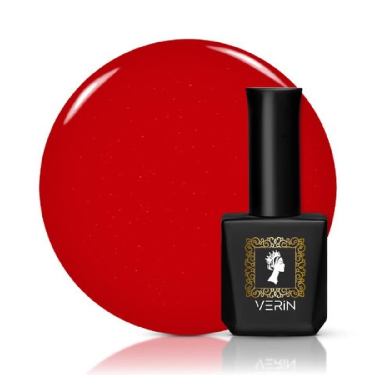 Verin - Vernis semi-permanent Red R012- 10ml Sans Hema