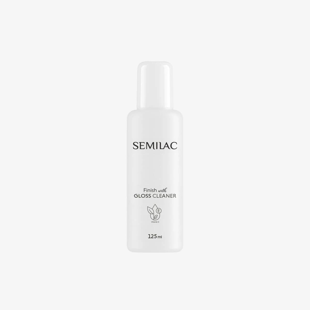 SEMILAC - Finish with Gloss Cleaner - nettoyant 2-en-1 - 125 ml