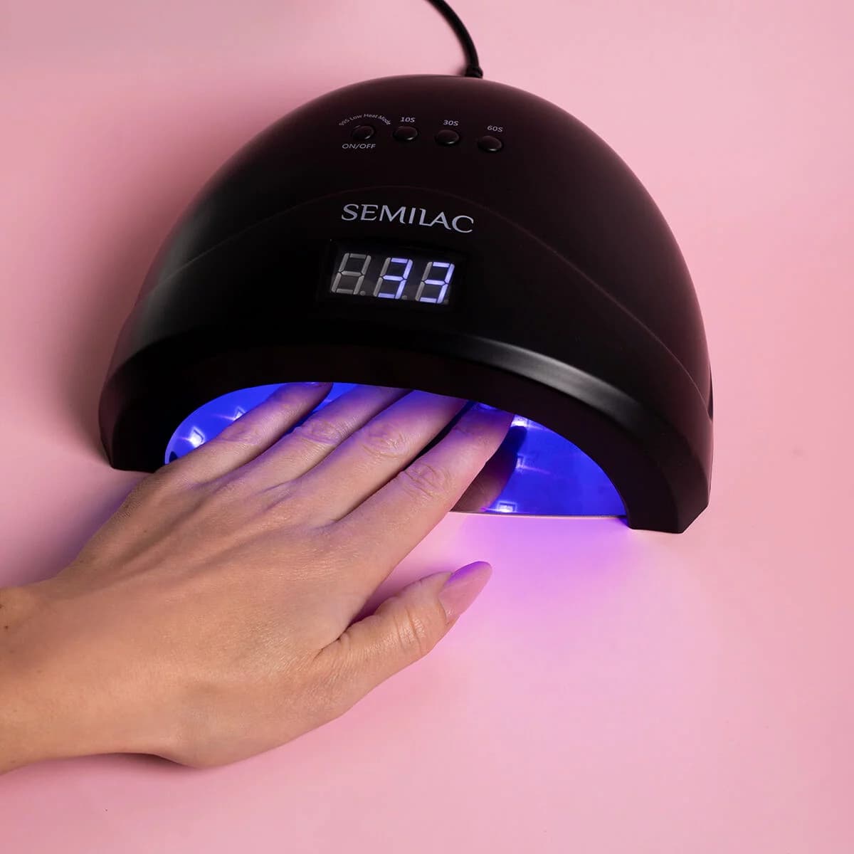 SEMILAC - Lampe LED UV 24W/48 All Black