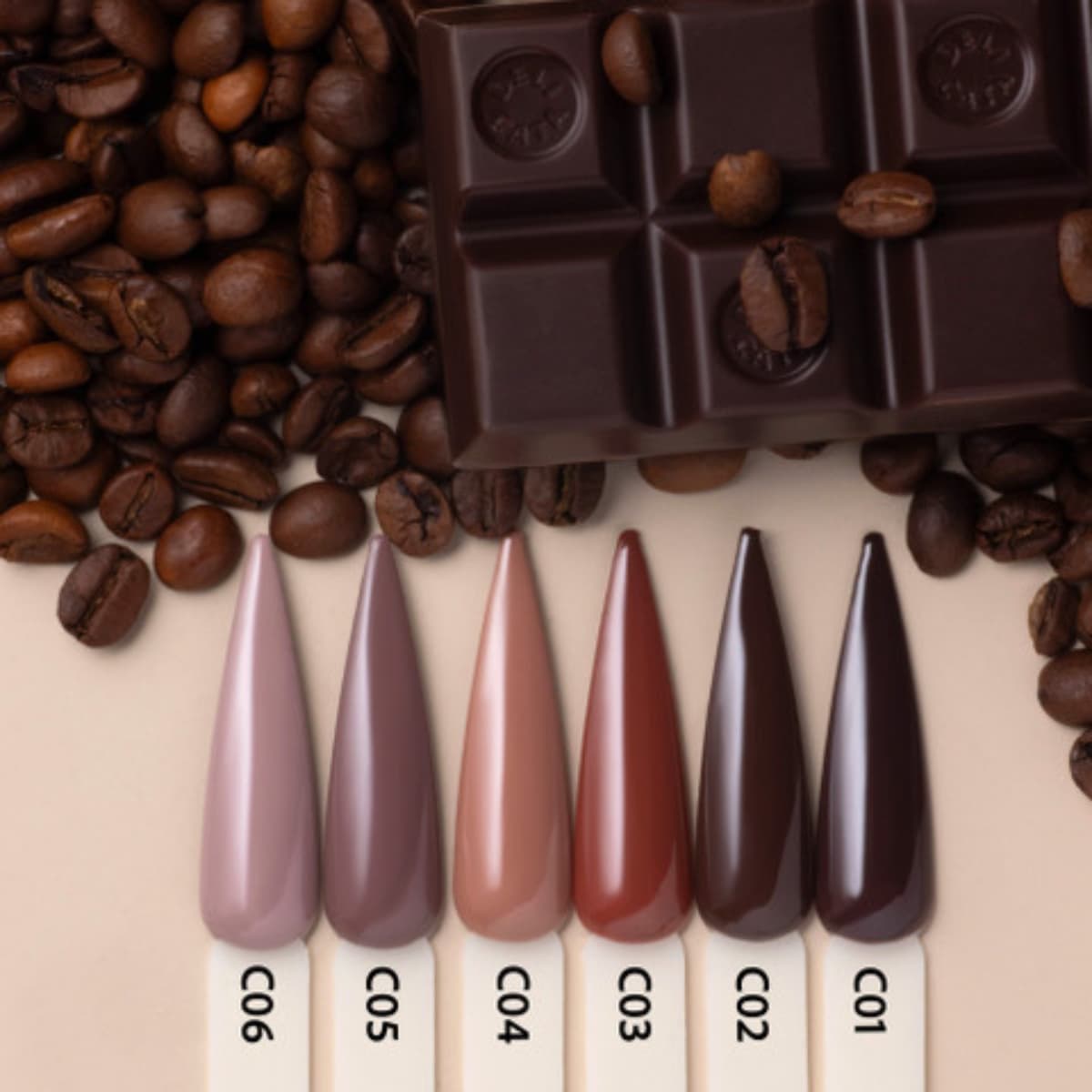 Verin - Vernis semi-permanent Coffee Collection - 10ml