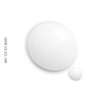 Nuancier en forme de goutte du Vernis semi-permanent 01 Ice baby – 11ml GEL.IT.UP , un blanc froid.