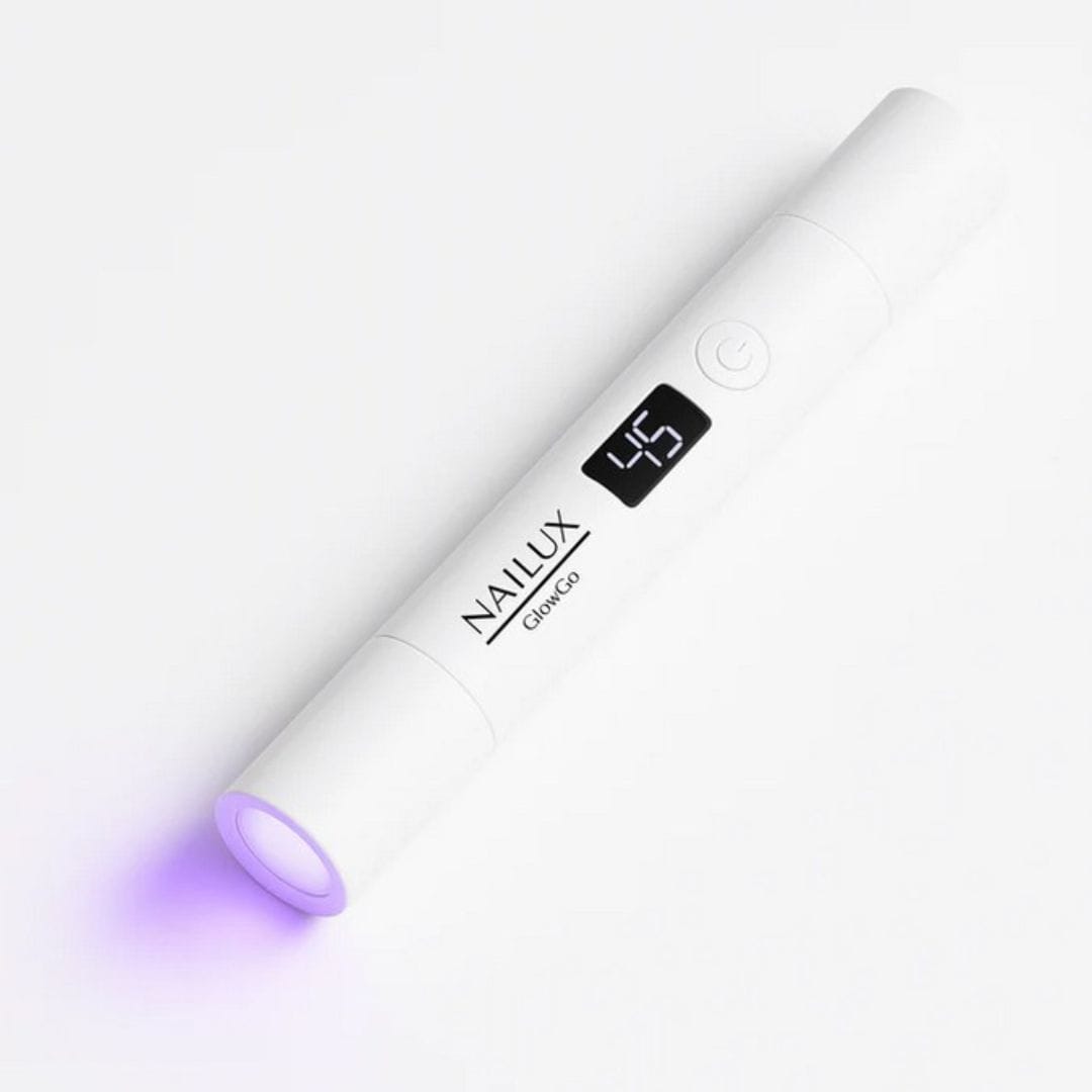 NAILUX GlowGo UV/LED Lampe Portative pour capsules américaines, popits et décorations d’ongles