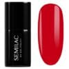 Flacon du Vernis semi-permanent 796 Jelly Raspberry - Semilac. Un rouge vif semi-transparent.
