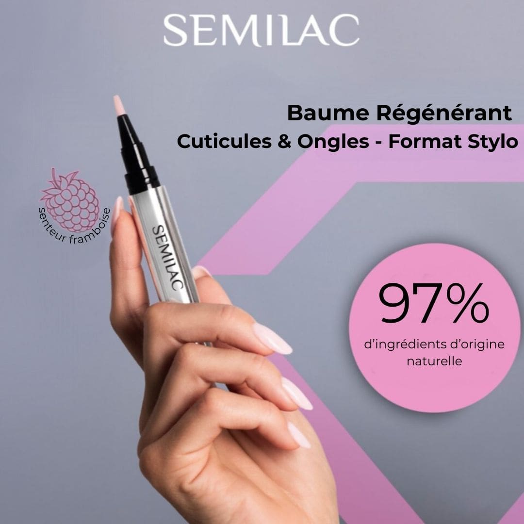 Semilac - Stylo Baume Régénérant Cuticules & Ongles – 3 ml