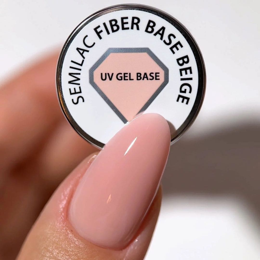 Semilac - Fiber Base Beige - 7ml