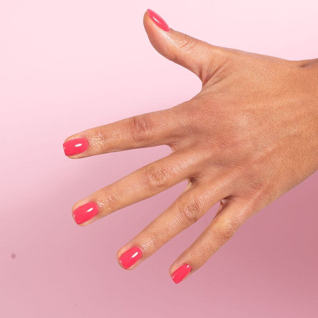 Semilac - Vernis semi-permanent 968 Cherry Pop - 7ml - VSP 968 Cherry Pop Rose Framboise opaque