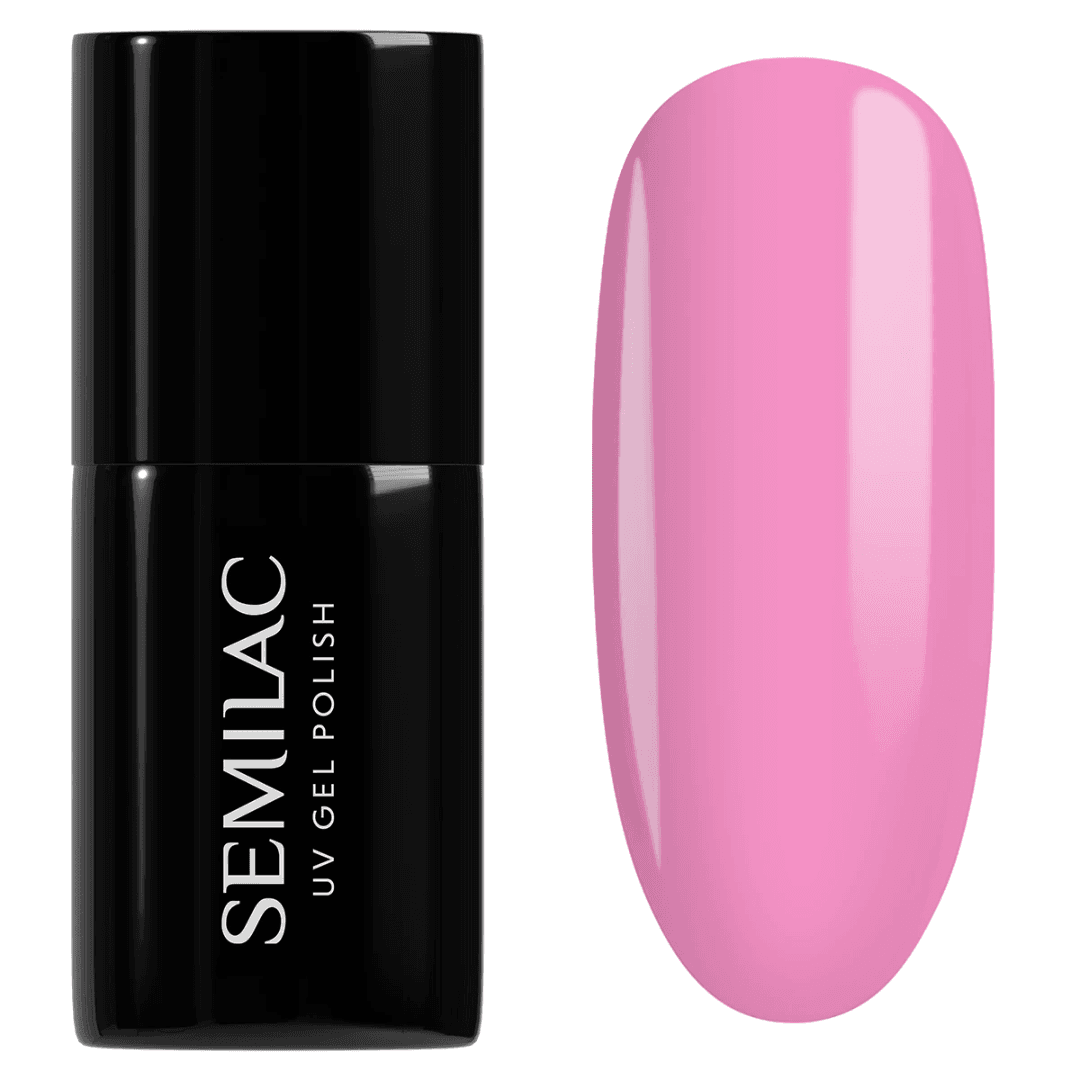 Semilac - Vernis semi-permanent 967 Pink Blush - 7ml - VSP 967 Pink Blush, rose bonbon