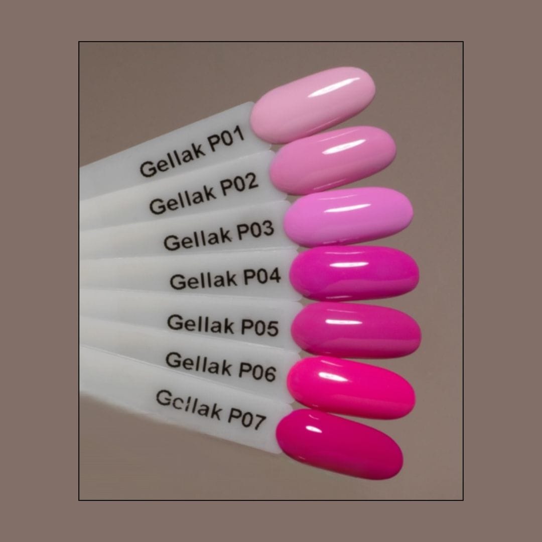 Verin - Vernis semi-permanent opaque Collection Pink