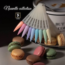 La collection Spring de Verin réunit neuf vernis semi-permanents pastel aux teintes douces et lumineuses.